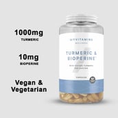 1 - Myprotein Turmeric & Bioperine,  180 capsules 