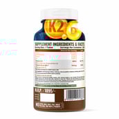 2 - NatureLife Nutrition Vitamin D3+K2,  120 tablet(s)  Unflavoured 