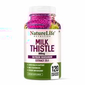 1 - NatureLife Nutrition Milk Thistle 800mg,  120 capsules 