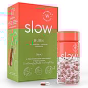 1 - Wellbeing Nutrition Slow Burn,  60 capsules  Unflavoured 