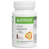 Herbalife Afresh Energy Drink Mix,  0.05 kg  Elaichi 