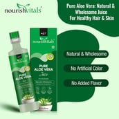 3 - NourishVitals Pure Aloe Vera Juice,  500 ml  Unflavoured 