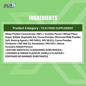 6 - XLR8 Flavoured Whey Protein 24 g Protein,  2 lb  Cookies & Cream 