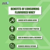 7 - XLR8 Flavoured Whey Protein 24 g Protein,  1 lb  Cookies & Cream 