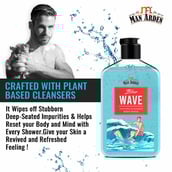 6 - Man Arden Shea & Vitamin E Body Wash,  250 ml  Blue Wave 