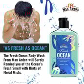 5 - Man Arden Shea & Vitamin E Body Wash,  250 ml  Fresh Ocean 