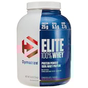 Dymatize Elite 100% Whey Protein,  5 lb  Chocolate  Fudge 