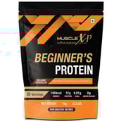 2 - MuscleXP Beginner's Protein with Digestive Enzymes,  2.2 lb  Belgium Chocolate (Pack of 3) 