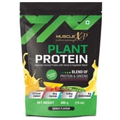 1 - MuscleXP Plant Protein with Herbal and Vegetable Blend,  0.44 lb  Mango 