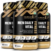 1 - MuscleXP Men Daily Vital Fitness,  60 tablet(s)  Unflavoured (Pack of 3) 