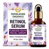 1 - Himalayan Organics Retinol Serum, 30 ml with Hyaluronic Acid and Vitamin C & E
