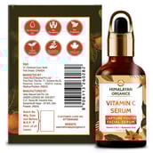 3 - Himalayan Organics Vitamin C Serum,  30 ml  with Hyaluronic Acid and Vitamin E 