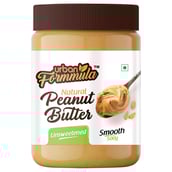 Urban Formmula Natural Peanut Butter, 500 g Unsweetened Smooth