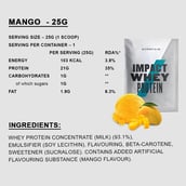 2 - Myprotein Impact Whey Protein,  0.055 lb  Mango 