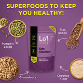 2 - Lo! Foods Keto Chocolates, No Added Sugar 90 g