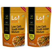1 - Lo! Foods Low Carb South Indian Mixture,  3g Net Carb Per Serving (Pack of 2)  200 g 