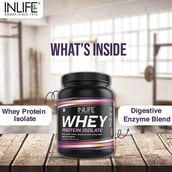 6 - INLIFE 100% Isolate Whey Protein Powder Supplement,  0.88 lb  Chocolate 