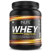 1 - INLIFE Whey Protein Powder,  0.88 lb  Vanilla 