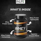 5 - INLIFE Whey Protein Powder,  2.2 lb  Vanilla 