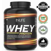 8 - INLIFE Whey Protein Powder,  4.4 lb  Chocolate 