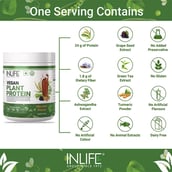 4 - INLIFE Vegan Plant Protein,  Chocolate  0.44 lb 