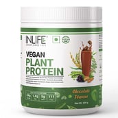 1 - INLIFE Vegan Plant Protein,  Chocolate  0.44 lb 