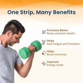 5 - HealthKart HK Vitals DISOLVE Strips Vitamin D,  30 Strip(s)  Raspberry 