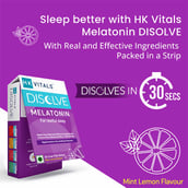 3 - HealthKart HK Vitals DISOLVE Strips Melatonin,  30 Strip(s)  Lemon Mint 