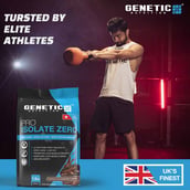 4 - Genetic Nutrition Pro-Isolate Zero, 3.3 lb Fresh Strawberry