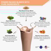 5 - Wellbeing Nutrition Superfood Plant Protein,  1.1 lb  Dark Chocolate Hazelnut 