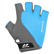 1 - Nivia Coral Sports Gloves,  Sky Blue/Grey  Large 