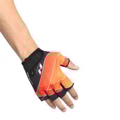 4 - Nivia Crystal Sports Gloves, Red Small