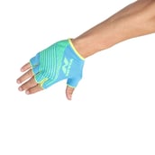 2 - Nivia Taipen Sports Gloves, S.Blue/Grey Medium