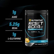 3 - Nutristar Reset BCAA Plus,  0.77 lb  35 Servings  Blueberry 