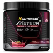 1 - Nutristar Meteor Explosive Pre Workout, 0.66 lb Fruit Punch