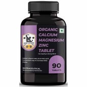 1 - IRON LIFTERS Organic Calcium Magnesium & Zinc,  90 tablet(s)  Unflavoured 