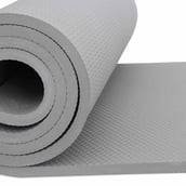 7 - Nivia Yoga Mat Anti Skid,  Grey  4mm 