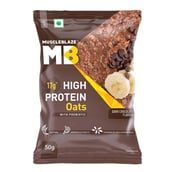 MuscleBlaze High Protein Oats,  50 g  Dark Chocolate 