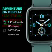 2 - Noise ColorFit Beat Smartwatch, Jet Black Free Size