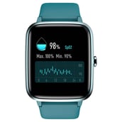 1 - Noise ColorFit Pro 2 Oxy Smartwatch,  Teal Green  Free Size 