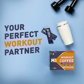 2 - MuscleBlaze Workout Coffee,  30 sachets/pack  Coffee with Herbs