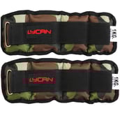 1 - Lycan Ankle & Wrist Weight, Camouflage 2 kg
