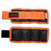 2 - Lycan Wrist and Ankle Weights,  Orange  1 kg 