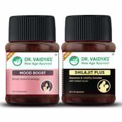 1 - Dr. Vaidya's Shilajit Plus & Mood Boost Combo,  2 Piece(s)/Pack 