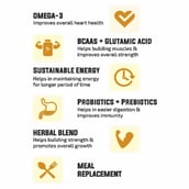 5 - HealthXP Protein Bars (18g Protein),  6 bar(s)  Vanilla 