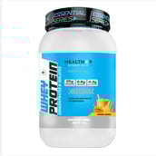 1 - HealthXP 100% Whey Protein,  2.2 lb  Mango Smoothie 