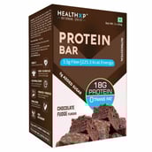1 - HealthXP Protein Bars (18g Protein), 6 bar(s) Chocolate Fudge