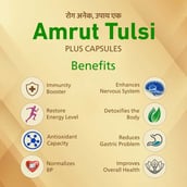 4 - Amrut Tulsi Plus (Pack of 3),  30 capsules 