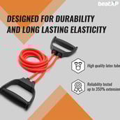 3 - beatXP Double Toning Tube,  Red  Heavy 