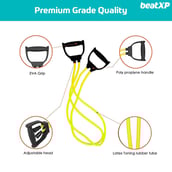 3 - beatXP Double Toning Tube,  Yellow  Heavy 